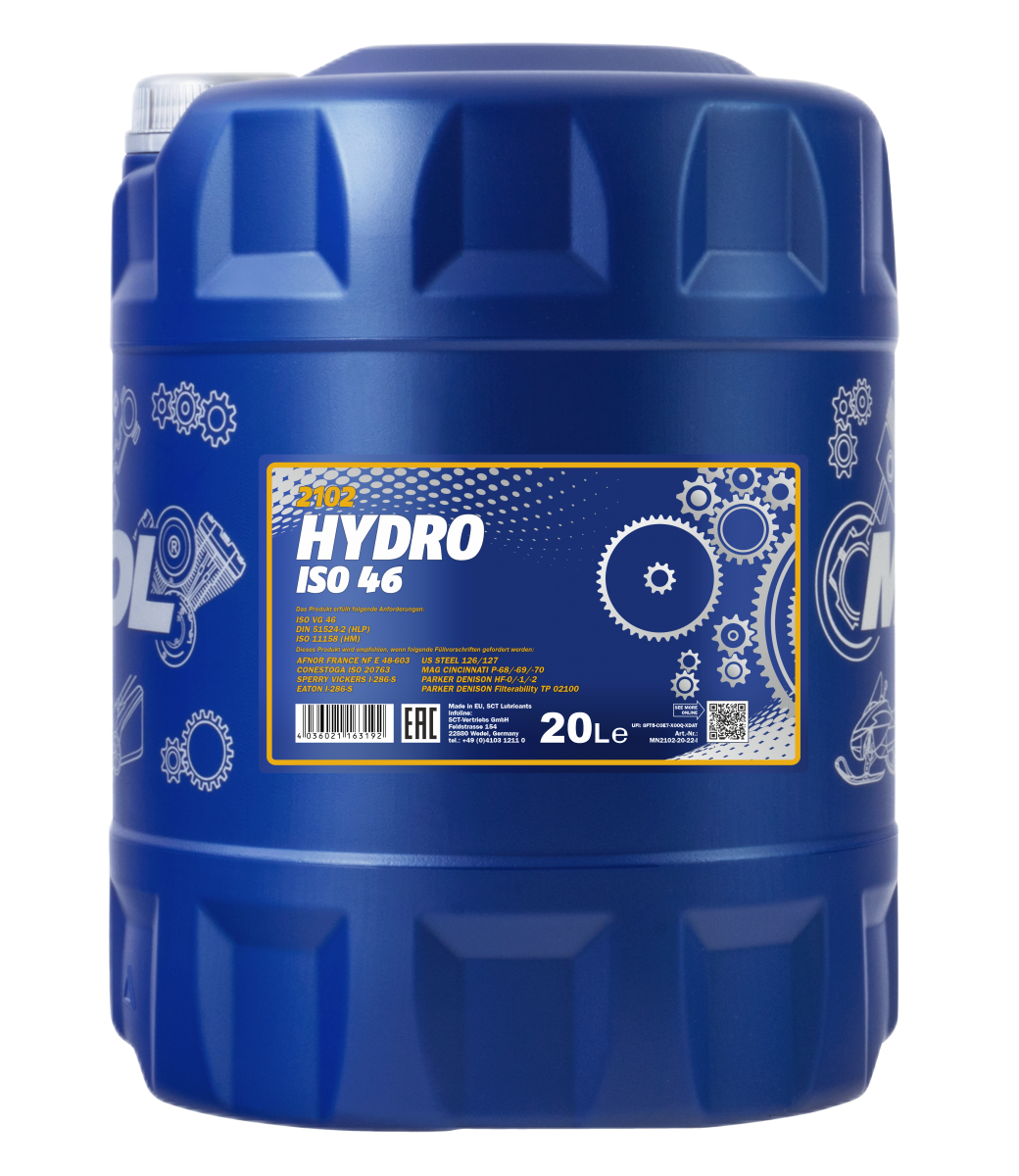 Hydro ISO 46 Hydraulic Oil 20L