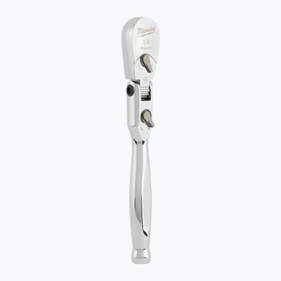 Milwaukee ¼″ Drive Flexible Head Ratchet